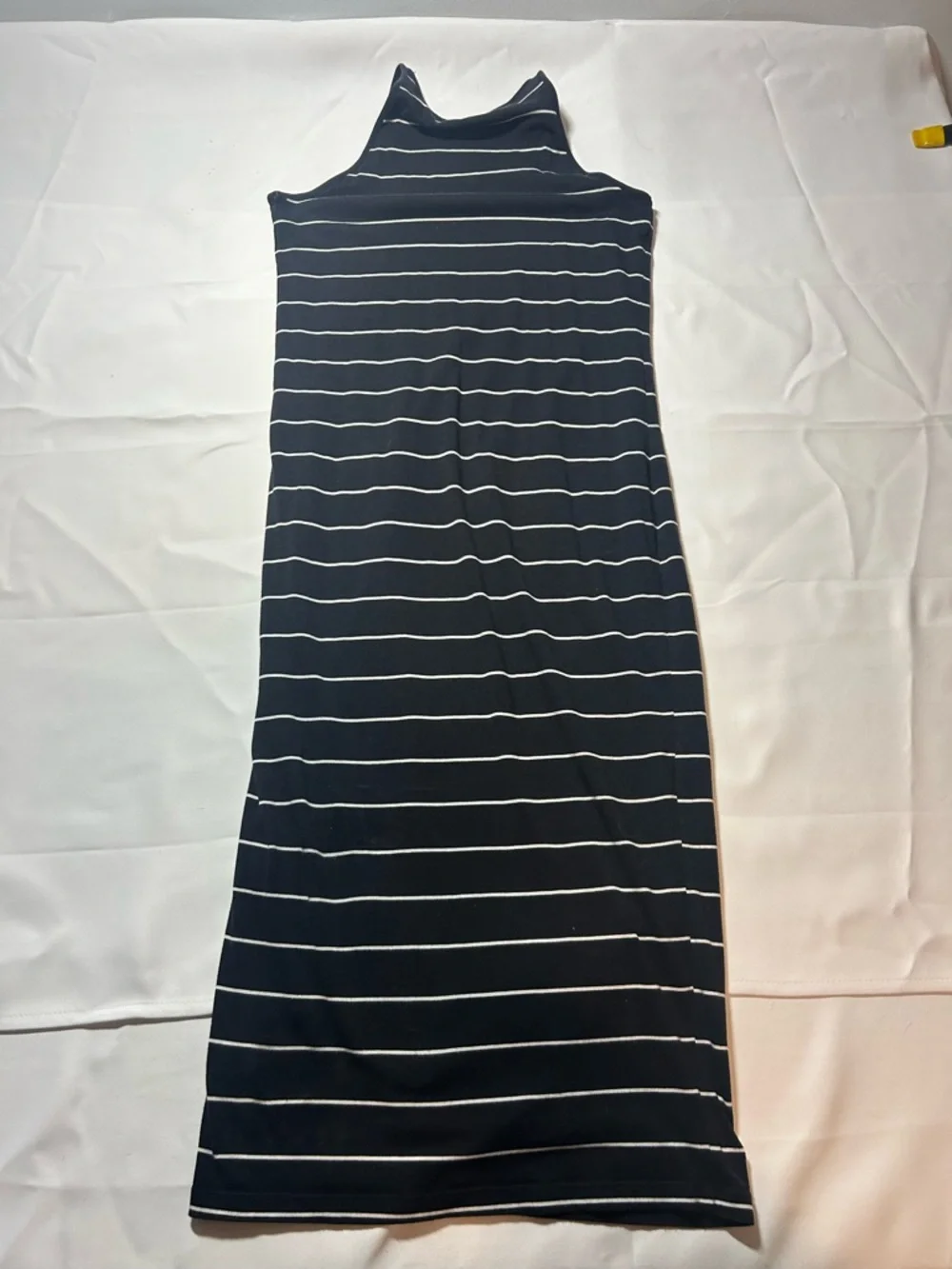Athleta Black Tank Top with White Stripe - Picture 6 of 7